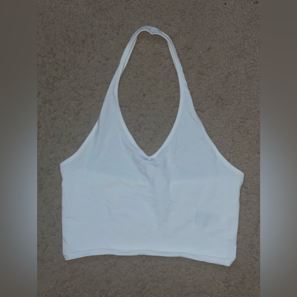 Halter V Neck Top